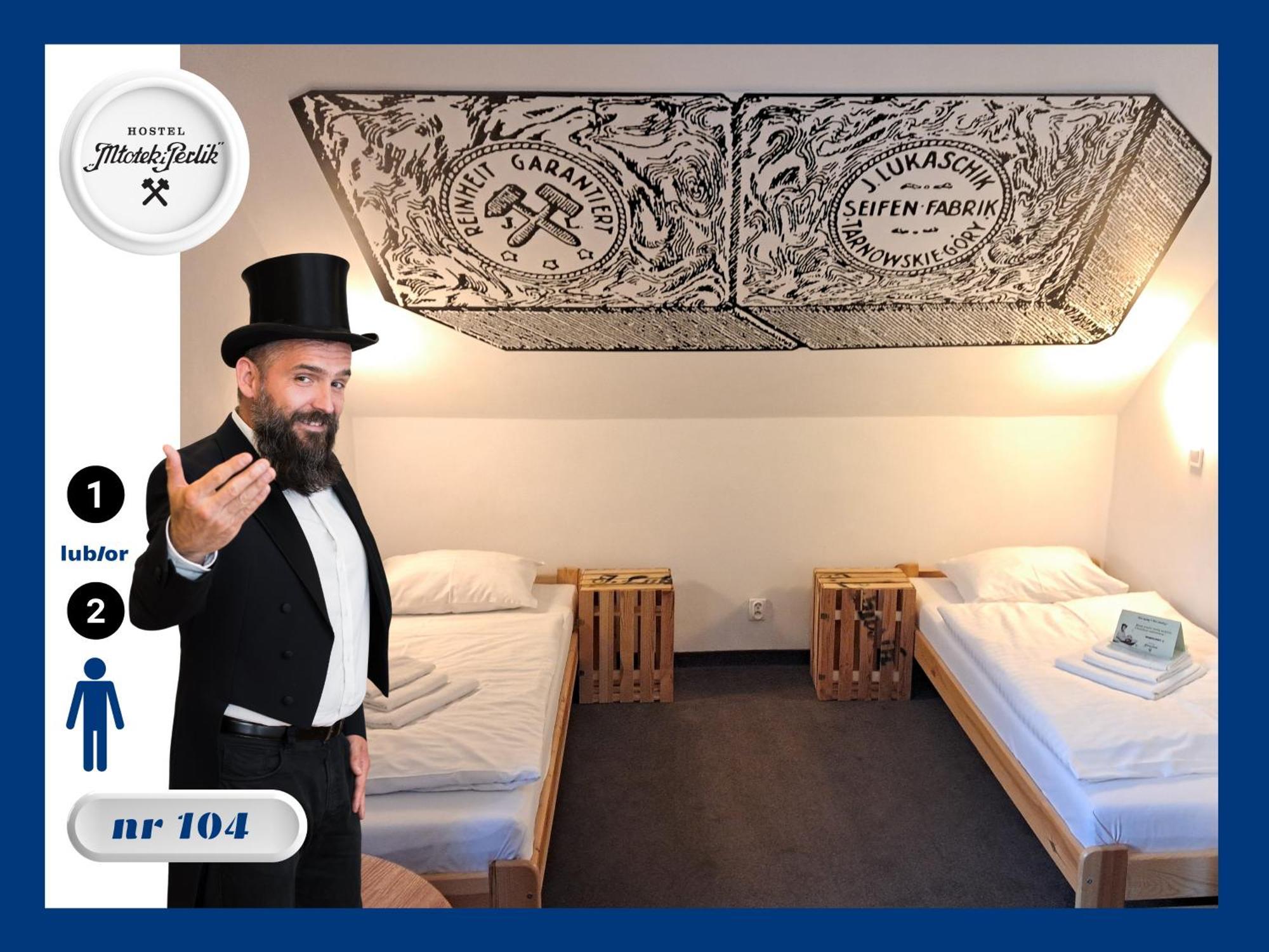 Hostel Mlotek I Perlik Tarnowskie Góry Esterno foto